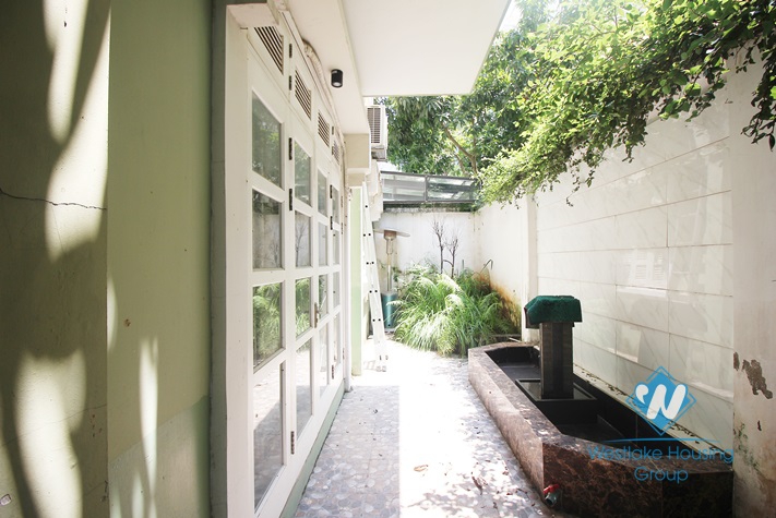 Bright house for rent in Ciputra Compound, Tay Ho, Ha Noi